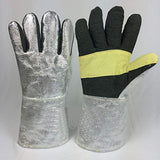 zhangmeiren Guantes Resistentes A Altas Temperaturas De Papel De Aluminio Aramid Guantes Ignífugos Guantes De Altas Temperaturas Libres De Polvo