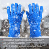 DAUERHAFT Guantes criogénicos Calientes, de -200 ℃ a -360 ℃ Resistentes a Bajas temperaturas Impermeables, Ligeros y Transpirables, para protección contra nitrógeno líquido a Prueba de frío