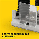 STANLEY Fresadora y Rebajadora de Columnas de Velocidad Variable con Control de Profundiad con Microajuste 1200W SRR1200