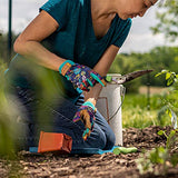 Guantes de trabajo Hi-Dexterity para mujer, de cuero sintético, para jardinería, pequeño, (Wells Lamont 7731)