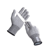 TFY Guantes para la Protección de las Manos Resistente al Corte Anti Abrasión Cocinar con Seguridad - 1 par (Pequeño)