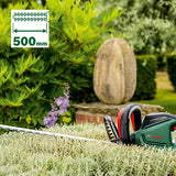 Bosch Home and Garden 06008C0501 Cortasetos Eléctrico UniversalHedgeCut 50, 480 W, Longitud de las Cuchillas: 50 cm, para Setos Medianos, Apertura de los Dientes: 26 mm, en Caja