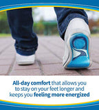 Dr. Scholl’s Comfort and Energy Massaging Gel Insoles for Men, 1 Pair, Size 8-14