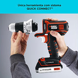 beyond by BLACK+DECKER Juego de 6 Herramientas Inalámbricas 20V con 8 Brocas AZBDMT1206