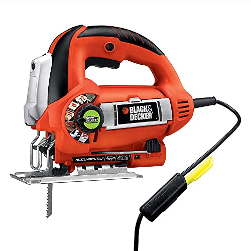 Black & Decker JS670V LineFinder Sierra Caladora Orbital con tecnología SmartSelect