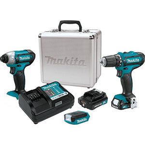 Makita CT321RX 12 V Max CXT - Litio inalámbrico (3 unidades) Combo Kit (2.0Ah)