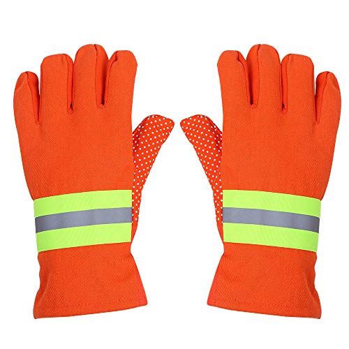 Solinder DA-075 Guantes Resistentes al Calor Bombero Guantes contra Incendios Aislamiento antiestático