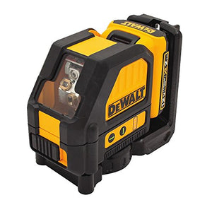 DEWALT Laser de Linea Cruzada de Rayo color Verde con Bateria Ion-Litio 12V DW088LG