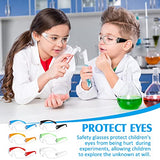 36 anteojos de seguridad para niños, anteojos de protección ocular resistentes a los arañazos, anteojos de seguridad para niños, clase científica, laboratorio, deportes, tiro, paisajismo, tamaño infantil y juvenil