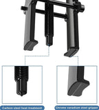 Extractor de Engranajes de rodamiento Estable de Dos Patas gemelas, Manual removedor Extractor Engranaje de rodamiento de Patas Dobles Dos mandíbulas,Herramienta de separación para Cubo de la Rueda