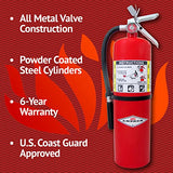 Amerex B456 ABC Dry Chemical Fire Extinguisher with Aluminum Valve, 10 lb. by Amerex Corporation