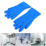 Guantes Cálidos Criogénicos - Guantes de Trabajo 200 ℃ a -360 ℃ Resistente a Bajas Temperaturas A Prueba de Frío Protección contra Líquidos Puño Largo Uso de las Manos para los Compartimentos del Cong