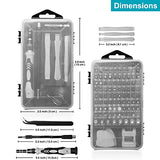 MCSWKEY Juego de Destornilladores, Juego de Destornilladores Precisión Set 115 en 1 Mini, Kit de Herramientas Magnéticas Precision de Reparación de Bricolaje Profesional para Teléfono Móvil, , Laptops, PCs, MacBooks, Xboxs, Gafas