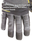 CLC Custom Leathercraft 125XX - Guantes de trabajo con agarre flexible