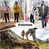 Knixmax Plantillas de espuma viscoelástica para hombre, cómodas plantillas de repuesto para botas, zapatos de trabajo, zapatos deportivos, color negro US 11/EU 44