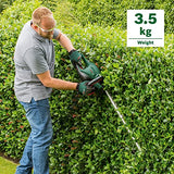 Bosch Home and Garden 06008C0501 Cortasetos Eléctrico UniversalHedgeCut 50, 480 W, Longitud de las Cuchillas: 50 cm, para Setos Medianos, Apertura de los Dientes: 26 mm, en Caja