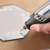 Dremel 3000-N/18 Herramienta rotativa de velocidad variable con 18 accesorios, color gris