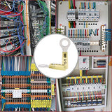 Hilitchi - 50 Conectores de Alambre Eléctrico de Nailon termorretráctiles con terminales aislados (12 – 10 AWG, 5/16")