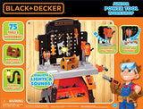 BLACK + DECKER Power Tool Workshop - Build Your Own Tool Box – 75 Realistic Toy Tools and Accessories