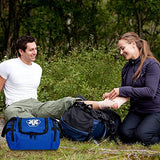 KIT DE PRIMEROS AUXILIOS PROFESIONAL DE 200 PIEZAS PARA EL HOGAR, EL COCHE O EL TRABAJO: SUMINISTROS MÉDICOS DE EMERGENCIA PARA CAMPING, CAZA, SENDERISMO AL AIRE LIBRE Y SUPERVIVENCIA