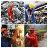 Casco protector de rescate al aire libre, Casco de emergencia con gafas protectoras y linterna fuerte, Para rescate por terremoto anticolisión de emergencia casco protector contra incendios ZDDAB