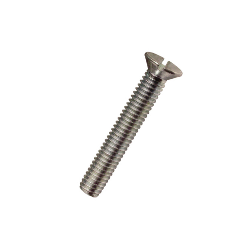 TORNILLO Cabeza Plana Acero Inoxidable (304) Estándar 6-32