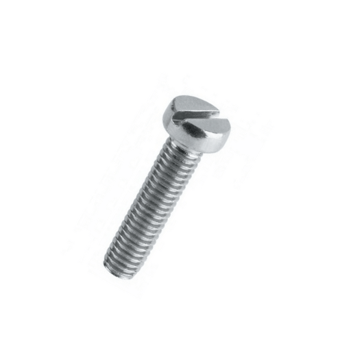 Tornillo Métrico Cabeza Queso Ranurado Galvanizado M2 X 10