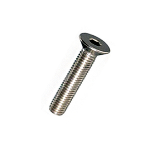 Tornillo Hex. Int. Cabeza Plana Inoxidable DIN 7991 (304) Milimétrico M4 X 16