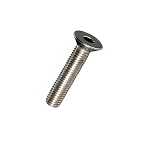 TORNILLO SOCKET PLANA INOXIDABLE ESTANDAR 6-32 X 1