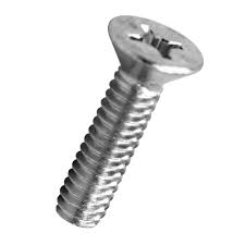 TORNILLO CABEZA PLANA ACERO INOX. PHILLIPS (304) ESTÁNDAR 10-24